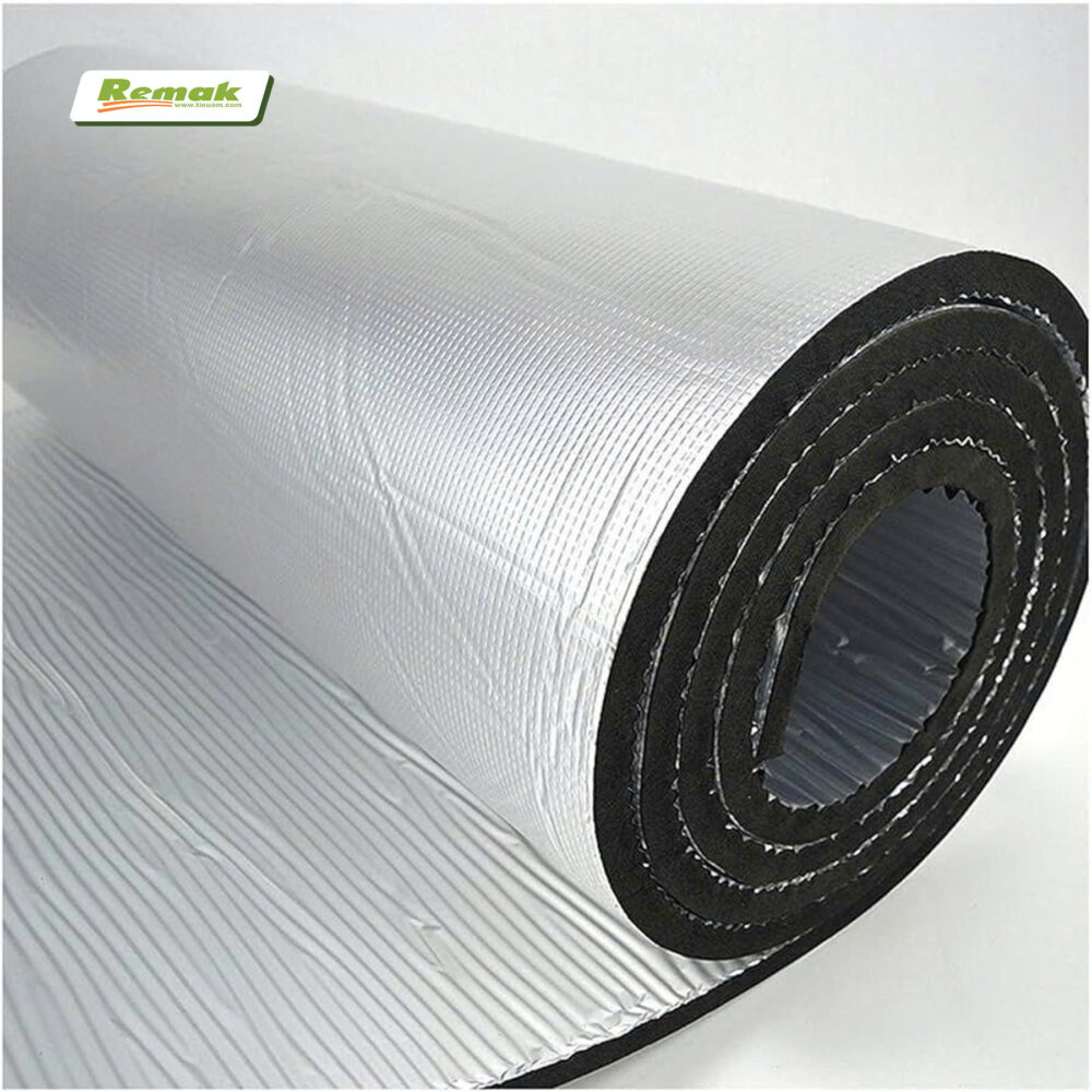 Cao su lưu hóa có bạc cuộn Remak