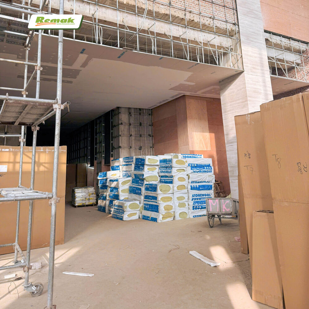 Bông đá Remak® Stonewool - Giải pháp cách âm cách nhiệt, chống cháy an toàn Công trình lớn tin tưởng lựa chọn len đá remak Stonewool