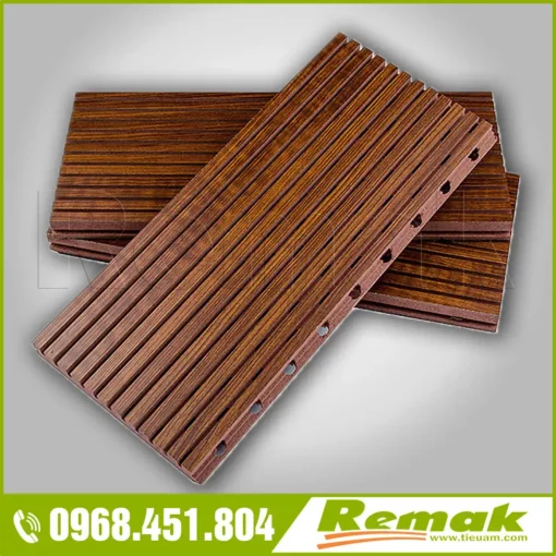 Gỗ tiêu âm soi rãnh Remak® Wooden Acoustic Linear thiết kế độc đáo