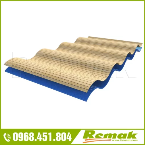 Gỗ tiêu âm uốn cong Remak® Acoustic Flexible Wood sản phẩm kết hợp trang trí và tiêu âm hàng đầu thị trường