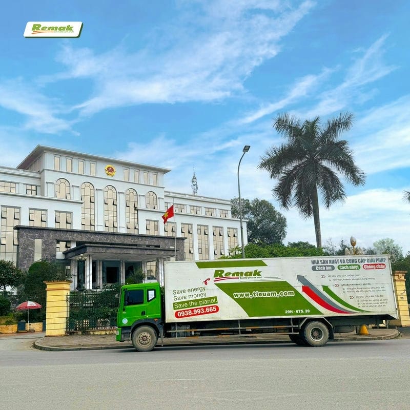 Remak cung cấp bông khoáng cho UBND tỉnh Yên Bái - lựa chọn đáng tin cậy của các dự án nhà nước