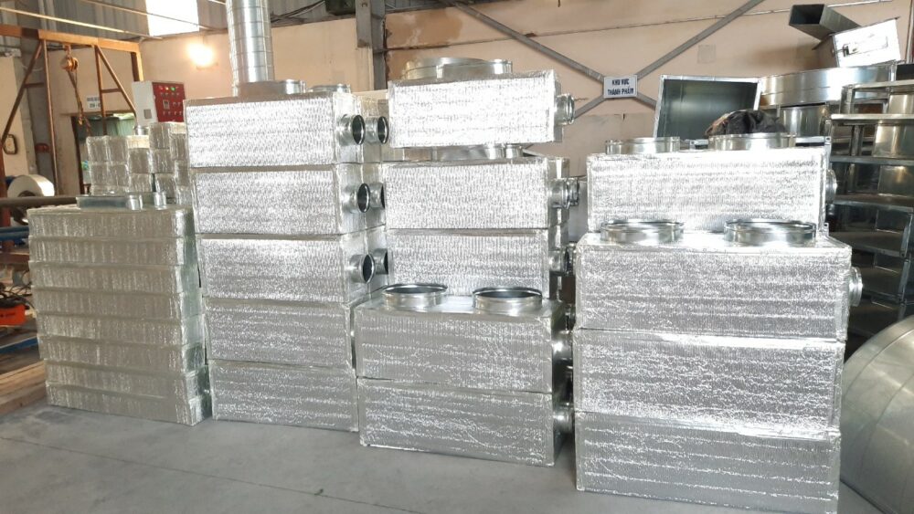 Tại sao nên chọn xốp PE dán sẵn cho công trình HVAC hiện đại? Xốp pe bọc ống gió