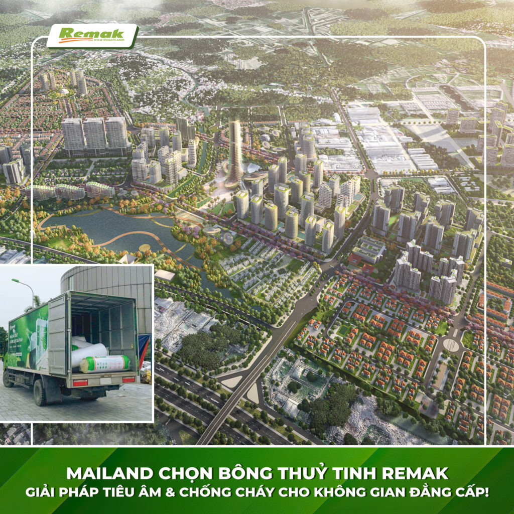 Bông thủy tinh Remak - cách âm chống cháy cho công trình hiệu quả